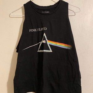 Pink Floyd shoulder cut-out womens shirt